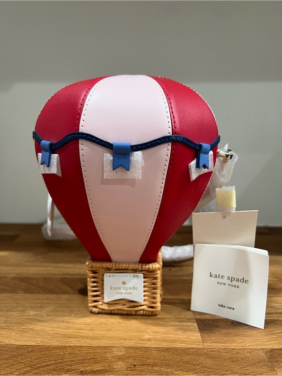 kate spade Handbags - Kate Spade New York Up Up & Away Hot Air Balloon Leather Crossbody Bag NWT